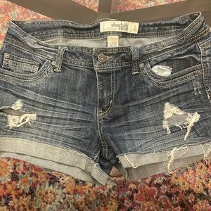 Classic Early 2000s denim shorts